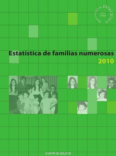  Estatística de Familias Numerosas 2010  | 2010