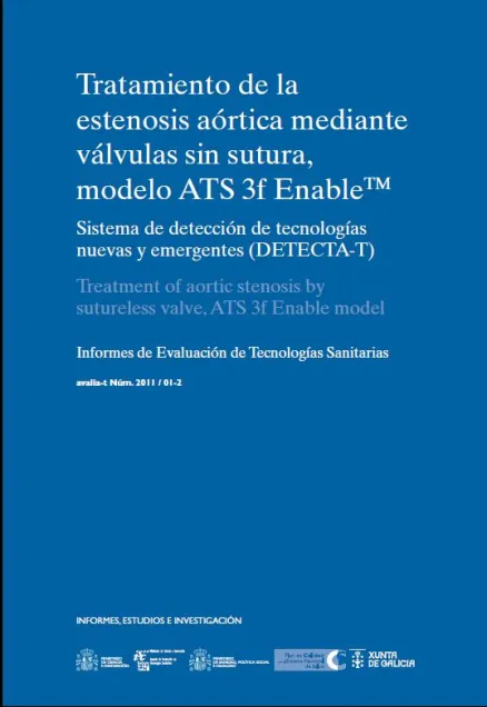  Tratamiento de la estenosis aórtica mediante válvulas sin sutura modelo ATS 3f Enable TM 
