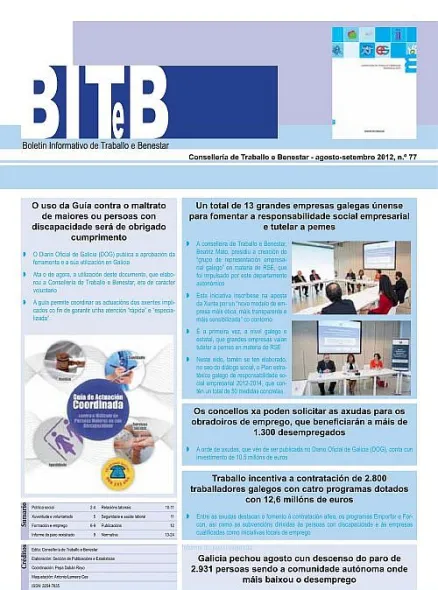  BITeB  | Núm. 77: agosto-setembro 2012