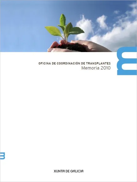  Oficina de coodinación de transplantes. Memoria 2010 
