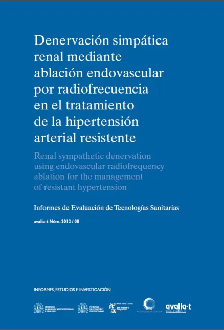  Denervación simpática renal mediante ablación endovascular por radiofrecuencia en el tratamiento de la hipertensión arterial resistente 