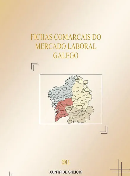  Fichas comarcais do mercado laboral galego. 2013 