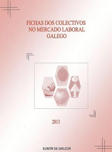  Fichas dos colectivos no mercado laboral galego. 2013 