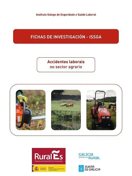  Accidentes laborais no sector agrario. Fichas de investigación Issga 