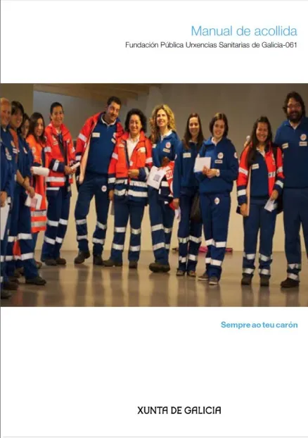  Manual de acollida. Fundación Pública Urxencias Sanitarias de Galicia-061 