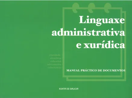  Manual práctico de documentos administrativos e xurídicos 