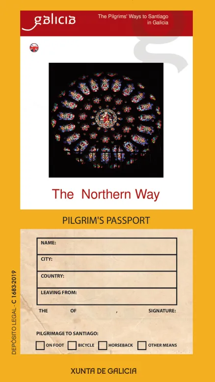 The Northern Way. Pilgrim´s passport
