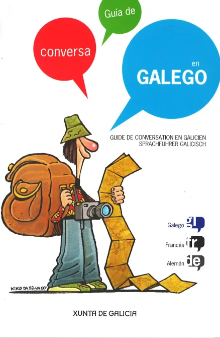 Guía de conversa en galego, francés e alemán