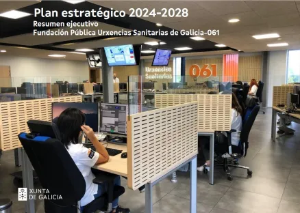 Plan estratégico 2024-2028: Resumen ejecutivo. Fundación Pública Urxencias Sanitarias de Galicia-061