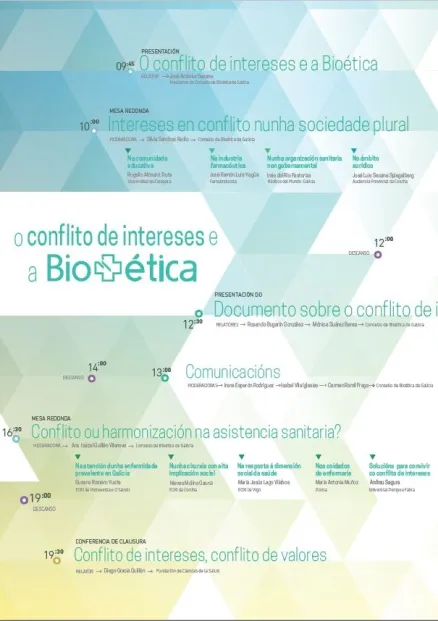 O conflito de intereses e a Bioética: Edición bilingüe