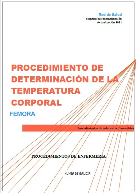 Procedimiento de determinación de la temperatura corporal: FEMORA