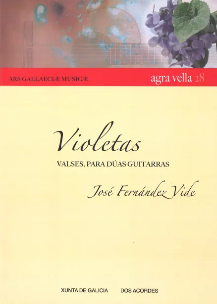 Valses, para dúas guitarras. José Fernández Vide
