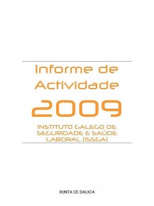 Informe de Actividade 2009 Informe de Actividade 2009