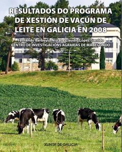  Resultados do programa de xestión de vacún de leite en Galicia en 2008 
