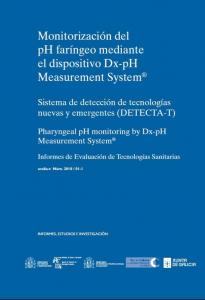  Monitorización del pH faríngeo mediante el dispositivo Dx-pH measuremente system 