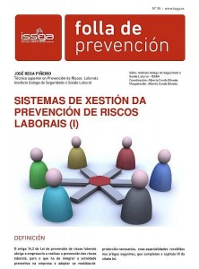  Folla de prevención nº 30. Sistemas de xestión da prevención de riscos laborais (I)  | Nº 30