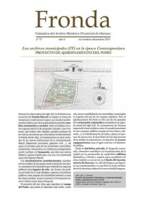 Fronda : Volandera del Archivo Histórico Provincial de Ourense | Núm. 37: novembro-decembro 2011