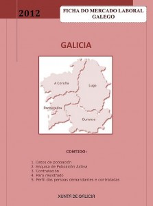  Ficha do Mercado Laboral Galego. 2012 