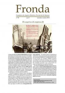 Fronda. Voandeira do Arquivo Histórico Provincial de Ourense | Núm 48: setembro-outubro 2013