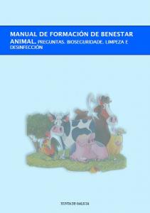  Preguntas. Bioseguridade. Limpeza e desinfección 