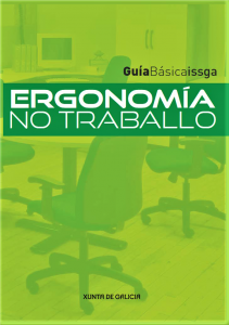  Ergonomía no traballo : Guía Básica ISSGA