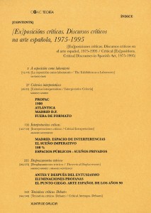 [Ex]posicións críticas. Discursos críticos na arte española, 1975-1995