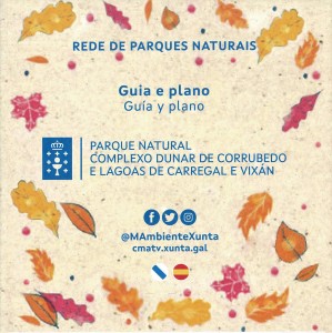 Guía e plano Parque Natural Complexo Dunar de Corrubedo e lagoas de Carregal e Vixán