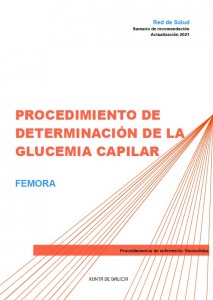 Procedimiento de determinación de la glucemia capilar
