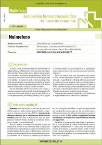 Boletín de evaluación farmacoterapéutica de nuevos medicamentos. Nº 3 - 2014