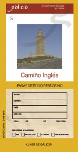 Camiño Inglés. Pasaporte do Peregrino