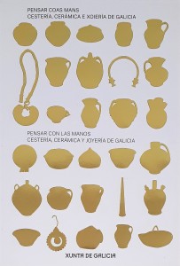 Pensar coas mans. Cestería, cerámica e xoiería de Galicia=Pensar con las manos. Cestería, cerámica y joyería de Galicia