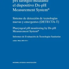  Monitorización del pH faríngeo mediante el dispositivo Dx-pH measuremente system 