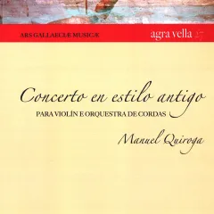 Concerto en estilo antigo para violín e orquestra de cordas