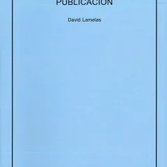 David Lamelas. Publicación