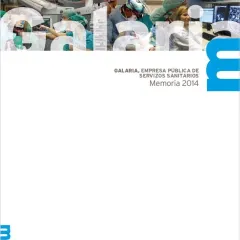 GALARIA, Empresa Pública de Servizos Sanitarios: Memoria 2014