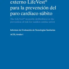 Chaleco desfibrilador externo LifeVest para la prevención del paro cardíaco súbito