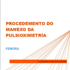 Procedemento do manexo da pulsioximetría: FEMORA