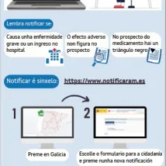 Fomento da notificación espontánea por parte da cidadanía: Infografía