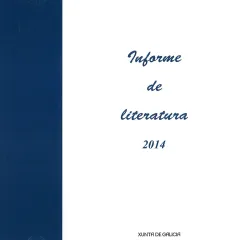 Informe de literatura 2014