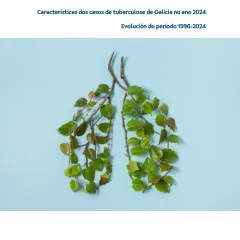 Informe da tuberculose en Galicia. Características dos casos de tuberculose de Galicia no ano 2024: Evolución do período 1996-2024